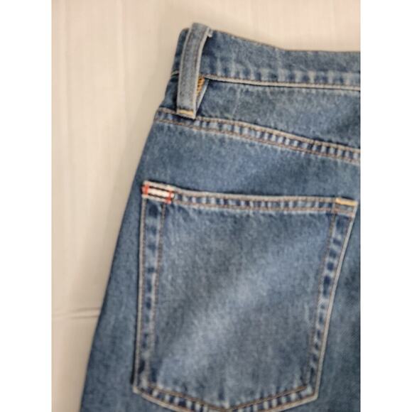 Alice and Olivia Wide Leg Jeans Size 26 High Rise Crop Boho Classic - Picture 12 of 12